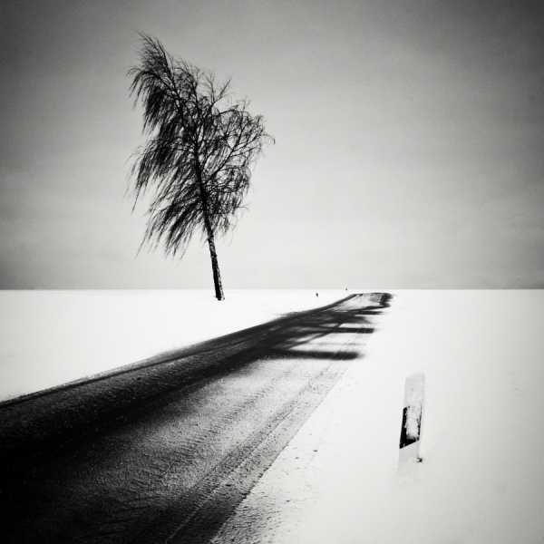 Photograph Uwe Langmann Winter Road on One Eyeland